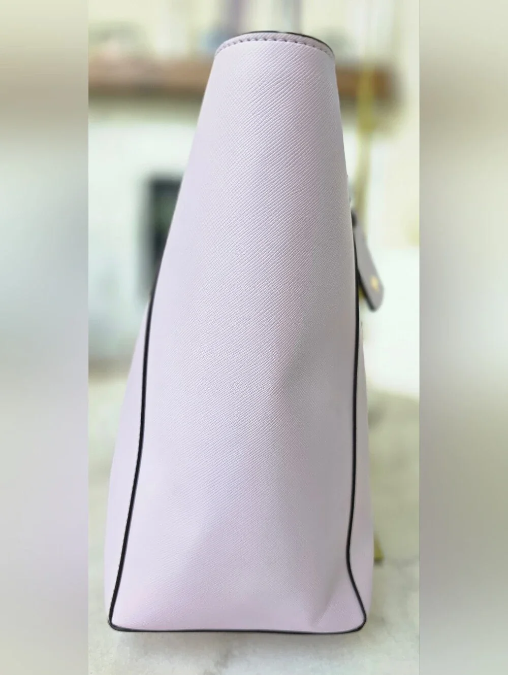 Kate Spade New York Dana Large Tote Violet Lavender Saffiano PVC NWT